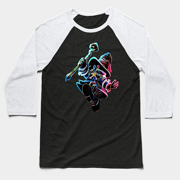 Soul of black mage Baseball T-Shirt by San Creative